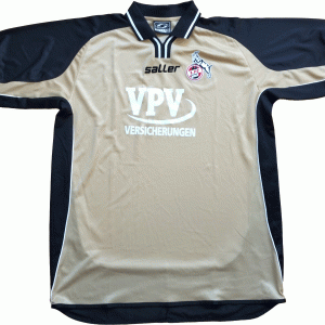 Koln away 2002 2003 saller golden black