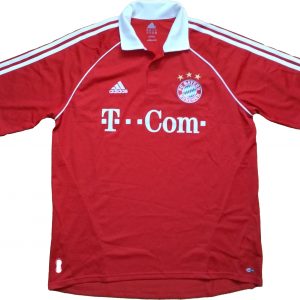 bayern munchen home 2006 2007 adidas red