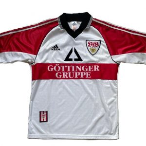 VfB Stuttgart adidas home 1998 1999 red white