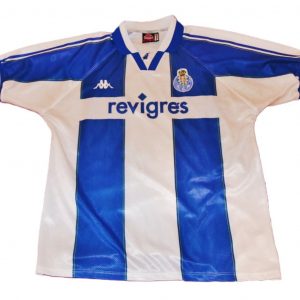 porto home 1997 1999 kappa front blue white