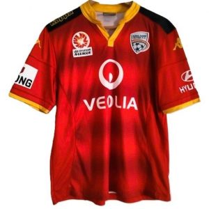 adelaide united home 2015 2016 kappa red