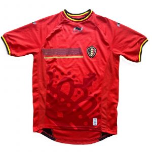 belgium home burrda sport 2014 2015 red crown