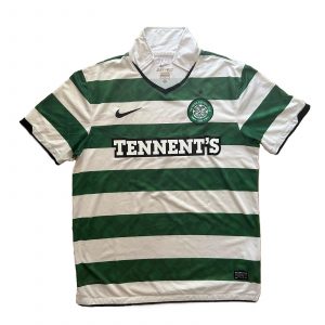 celtic glasgow nike home kit 2010 2012 green white tennents