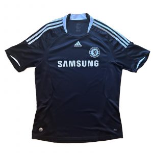 chelsea adidas away kit samsung 2008 2009 black