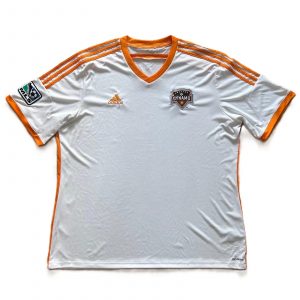 houston dynamo away adidas 2014 white orange