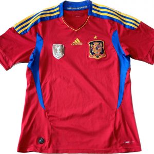 spain adidas home kit 2010 red