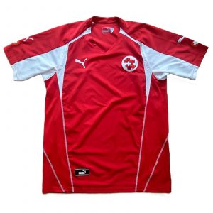 switzerland swiss svizzera suisse home puma 2004 2006 red