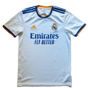 real madrid home kit adidas 2021 2022 fly emirates better white