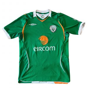 ireland home kit umbro 2008 green