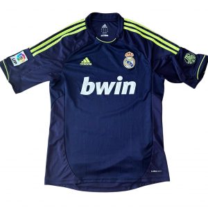 real madrid away adidas 2010 2011 navy blue
