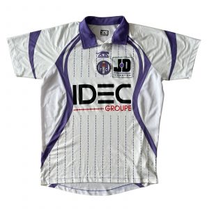 toulouse away jersey airness 2010 2011 white purple