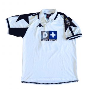 juventus kappa away jersey 1998 1999 white