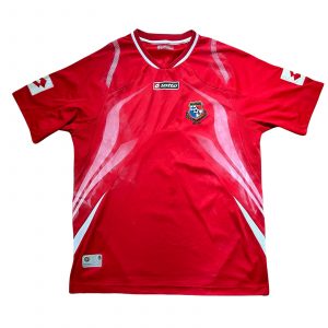 panama home jersey lotto 2010 red