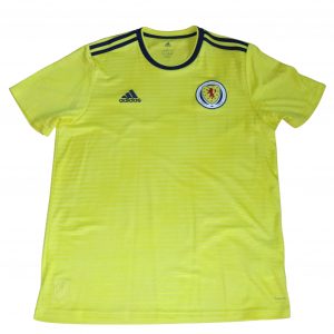 scotland away jersey adidas 2018 yellow