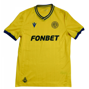 ael limassol home jersey macron 2023 2024 yellow