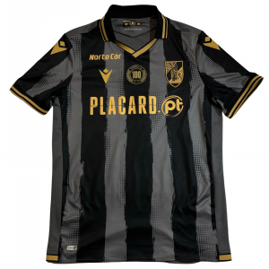 vitoria sc guimaraes macron away jersey 2022 2023 grey black
