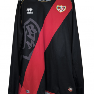 rayo vallecano away visitante errea 2012 2013 black red