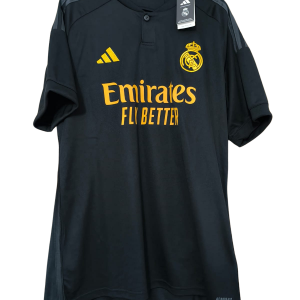 real madrid third tercera adidas 2023 2024 black IN9846