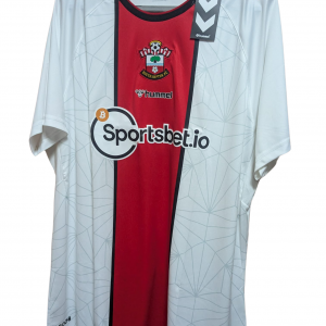southampton home jersey hummel 2022 2023 red white