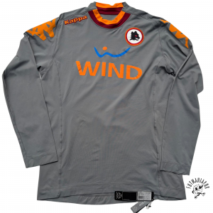 as roma kappa goalkeeper jersey 2012 2013 grey