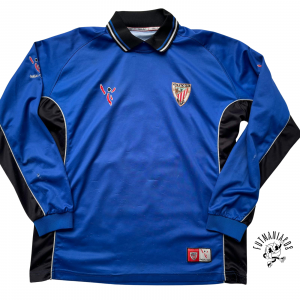 athletic club bilbao goalkeeper jersey 2003 2004 blue
