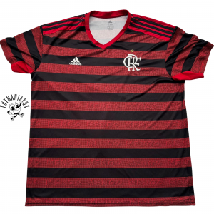 flamengo 2019 adidas home jersey red black DW3922