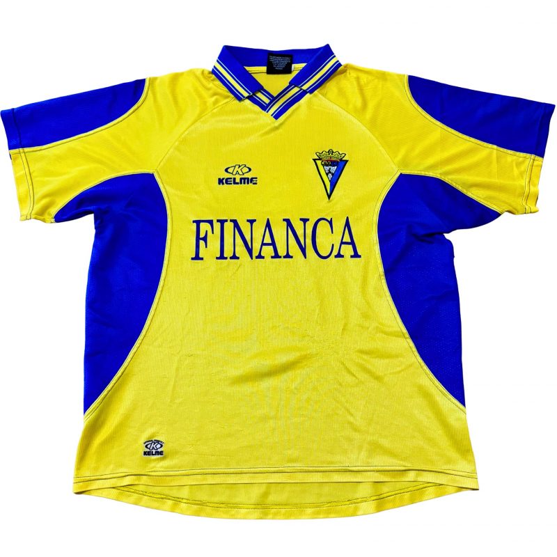 Cádiz-home-jersey-camiseta-kelme-2002-2003