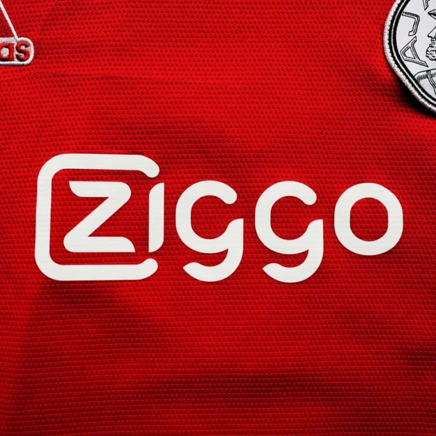 Ajax home 2021 2022 adidas red white ziggo
