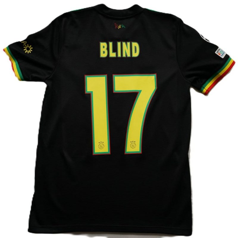 Ajax third 2021 2022 adidas front black jamaica