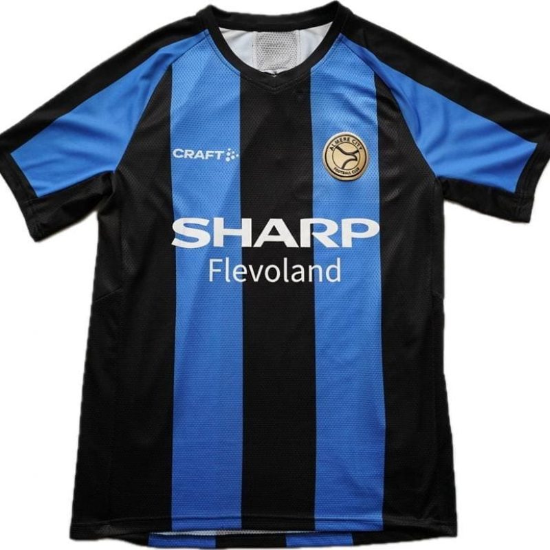Almere City 2023 2024 cup version blue black