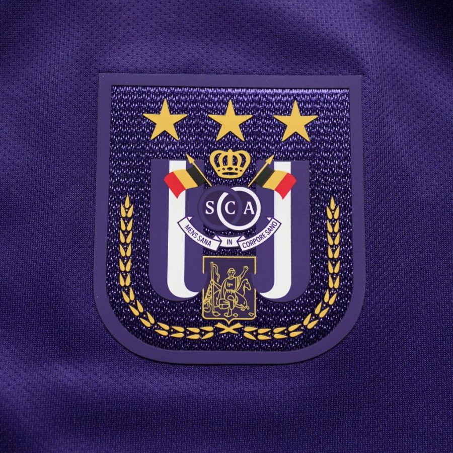 Anderlecht home shirt 2023 2024 white purple joma