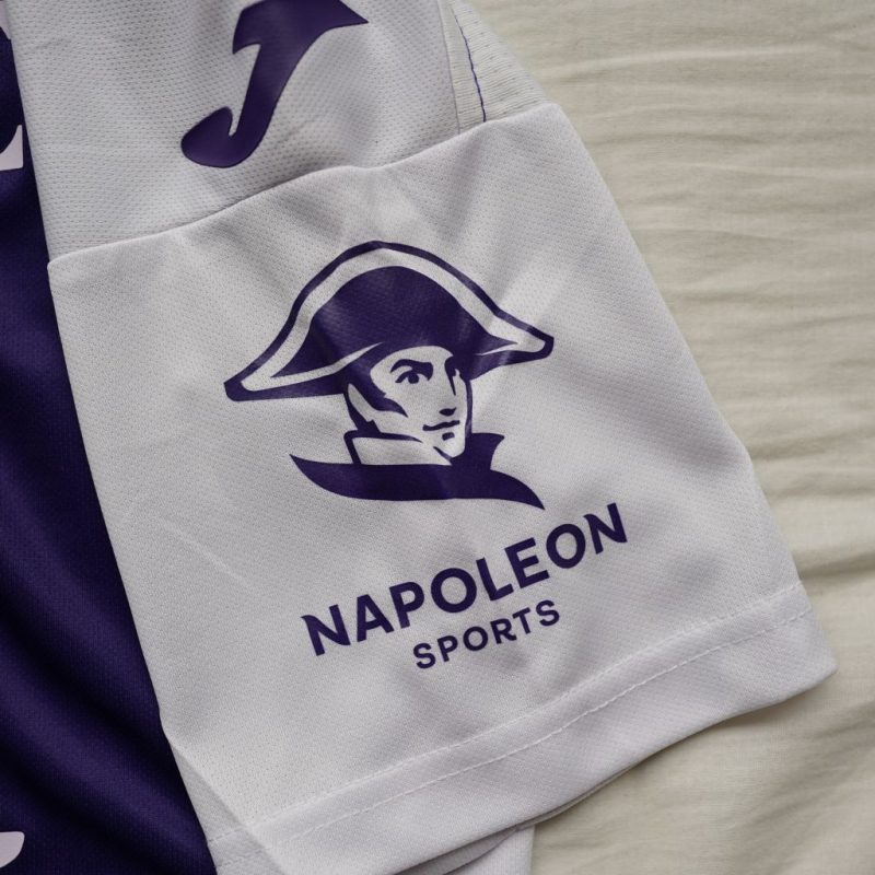 Anderlecht home shirt 2023 2024 white purple joma napoleon sports