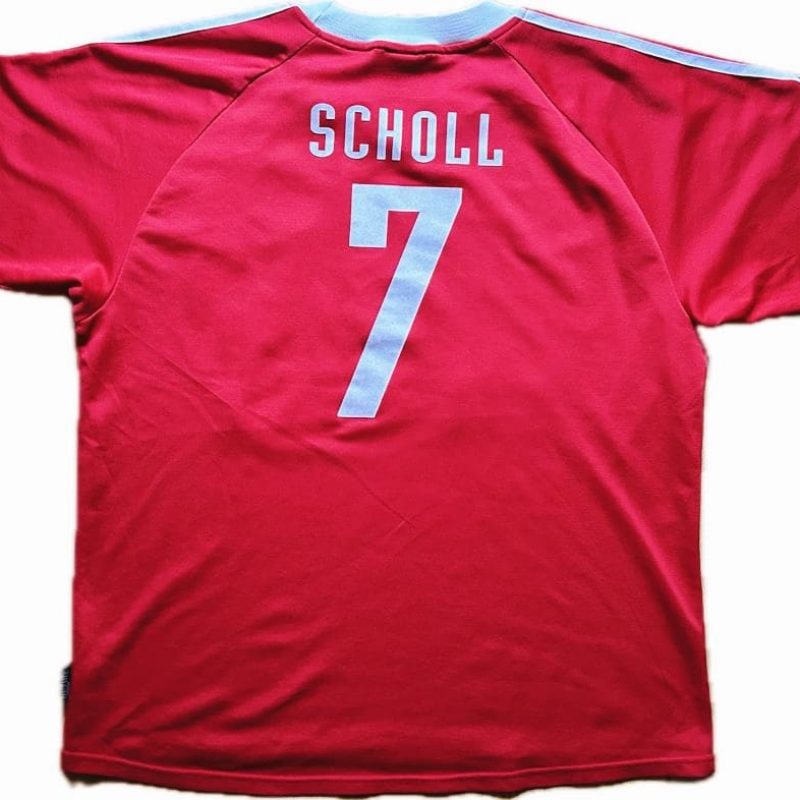 bayern munchen 2000 2001 adidas home jersey champions league red 697833