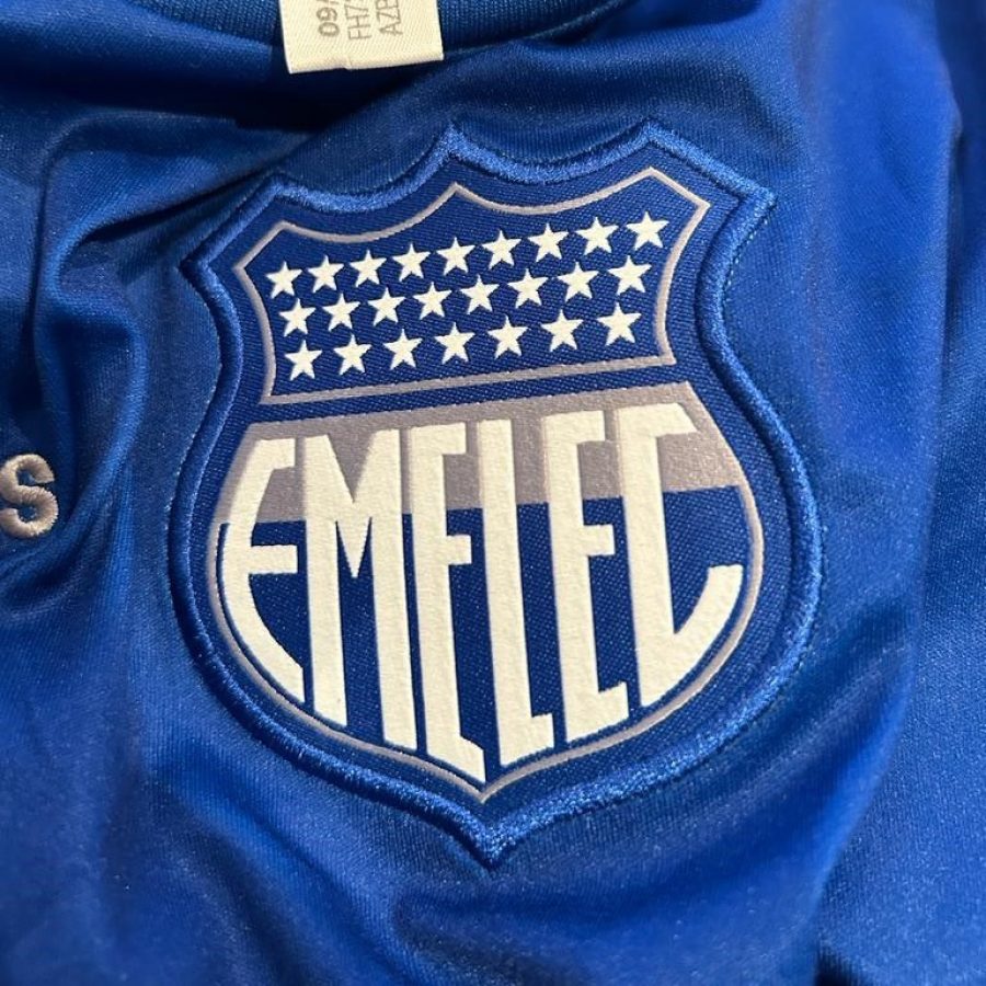 Emelec home adidas 2020 blue grey