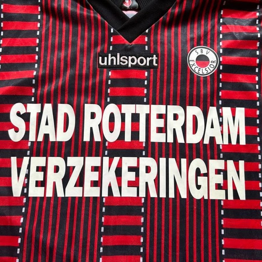 Excelsior Rotterdam 1999 2001 home kit long sleeve stad rotterdam verzekeringen