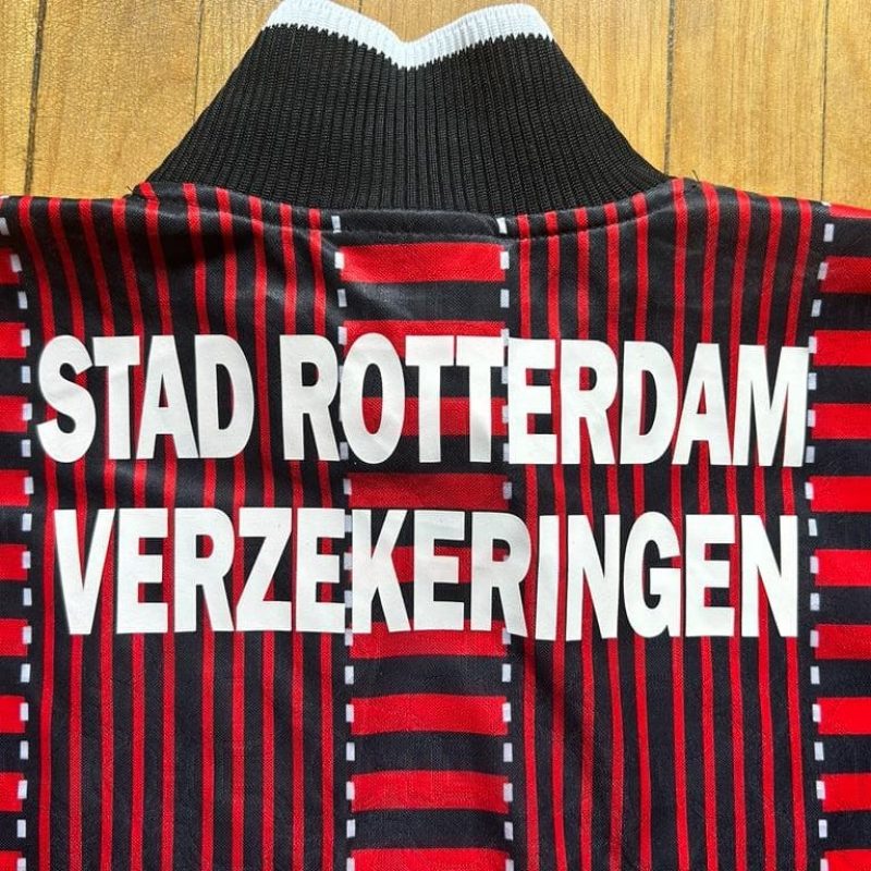 Excelsior Rotterdam 1999 2001 home kit long sleeve sponsor2 stad rotterdam verzekeringen