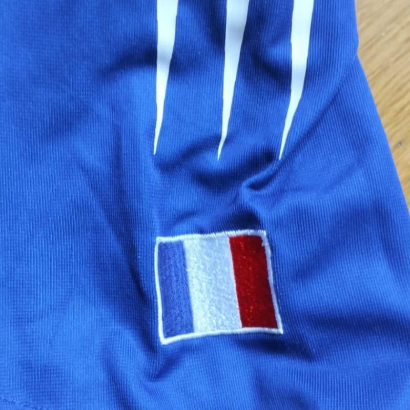 France adidas home 2004 2006 blue