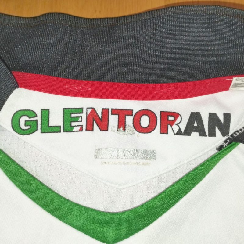 Glentoran umbro 2006 2007 home white danepak