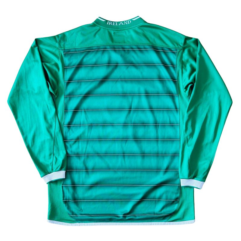 Ireland home jersey umbro long sleeved 2003 green