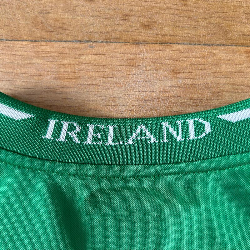 Ireland home jersey umbro long sleeved 2003 green