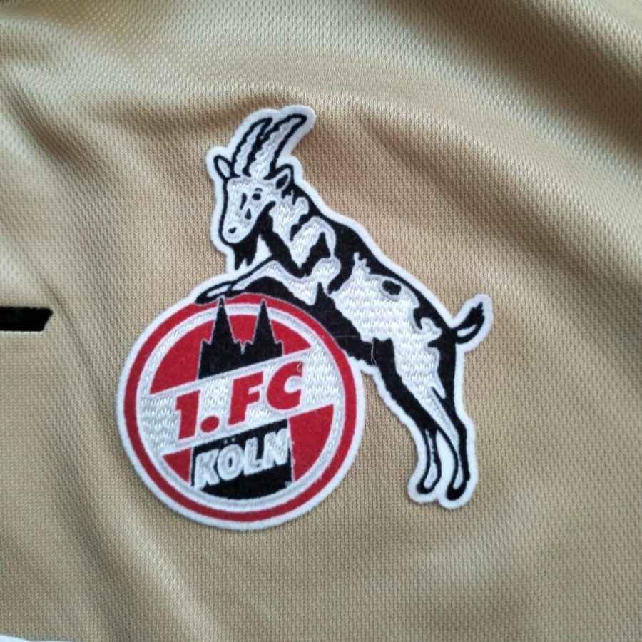 Koln away 2002 2003 saller golden black