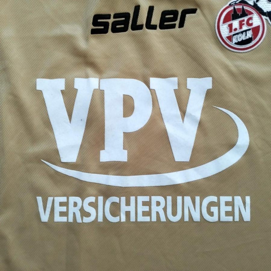 Koln away 2002 2003 saller golden black