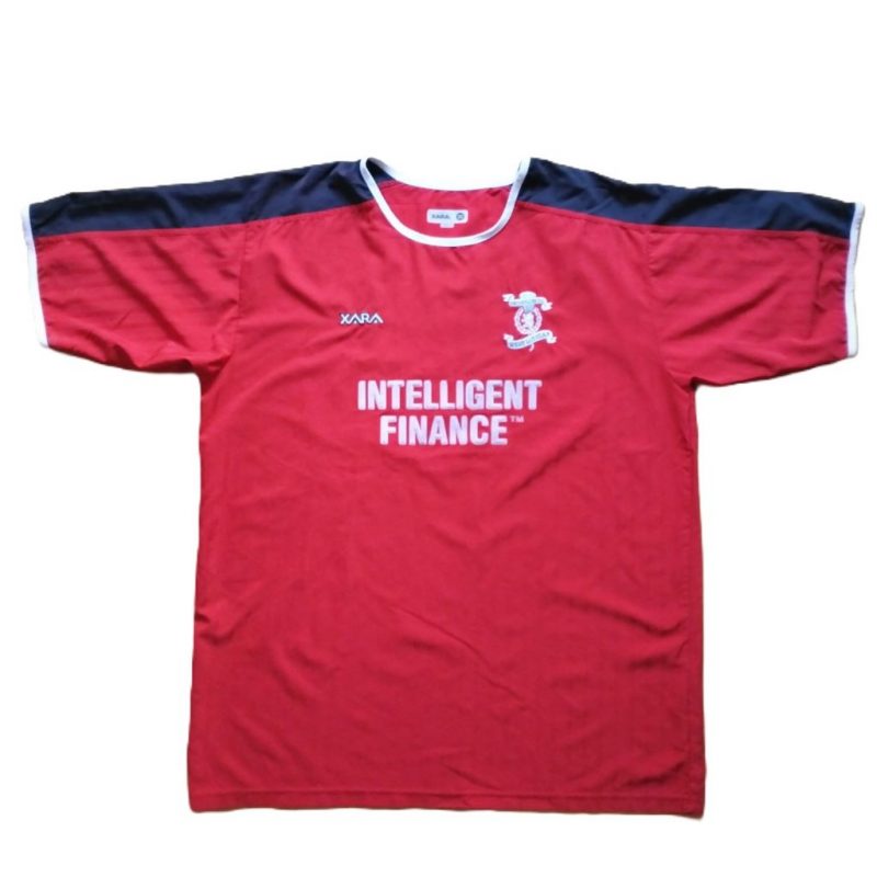 Livingston away 2004 2006 xara red