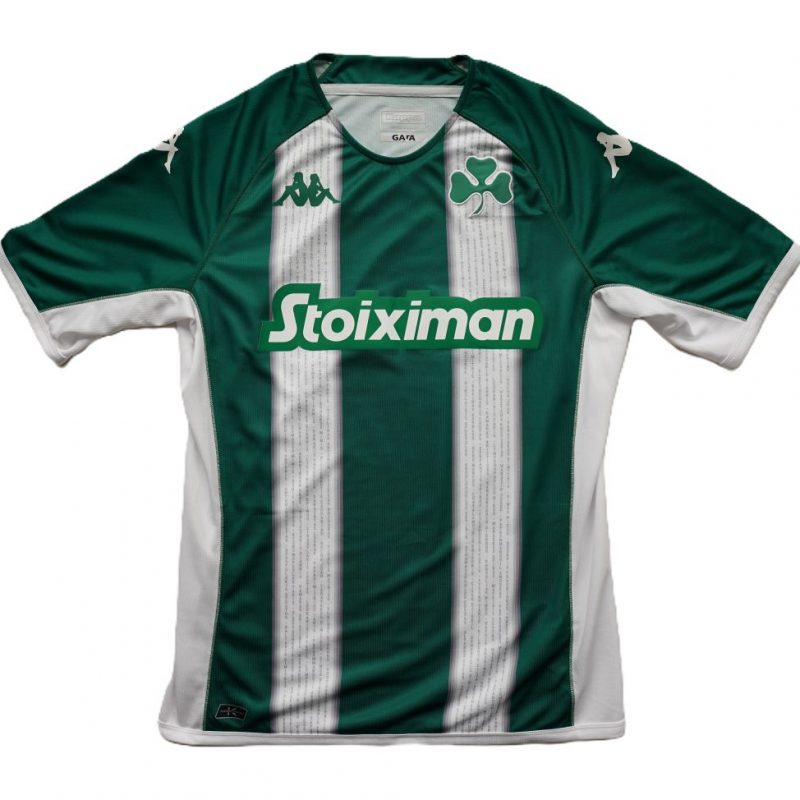 Panathinaikos home KIT 2022 2023 kappa green white