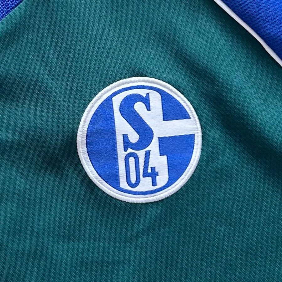 Schalke 04 away adidas 1999 2001 green blue