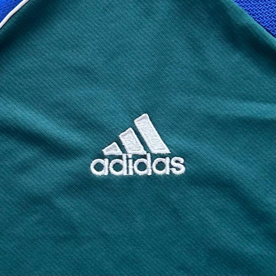 Schalke 04 away adidas 1999 2001 green blue