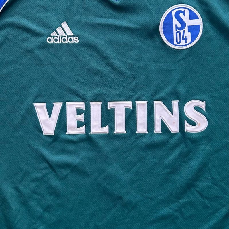 Schalke 04 away adidas 1999 2001 green blue