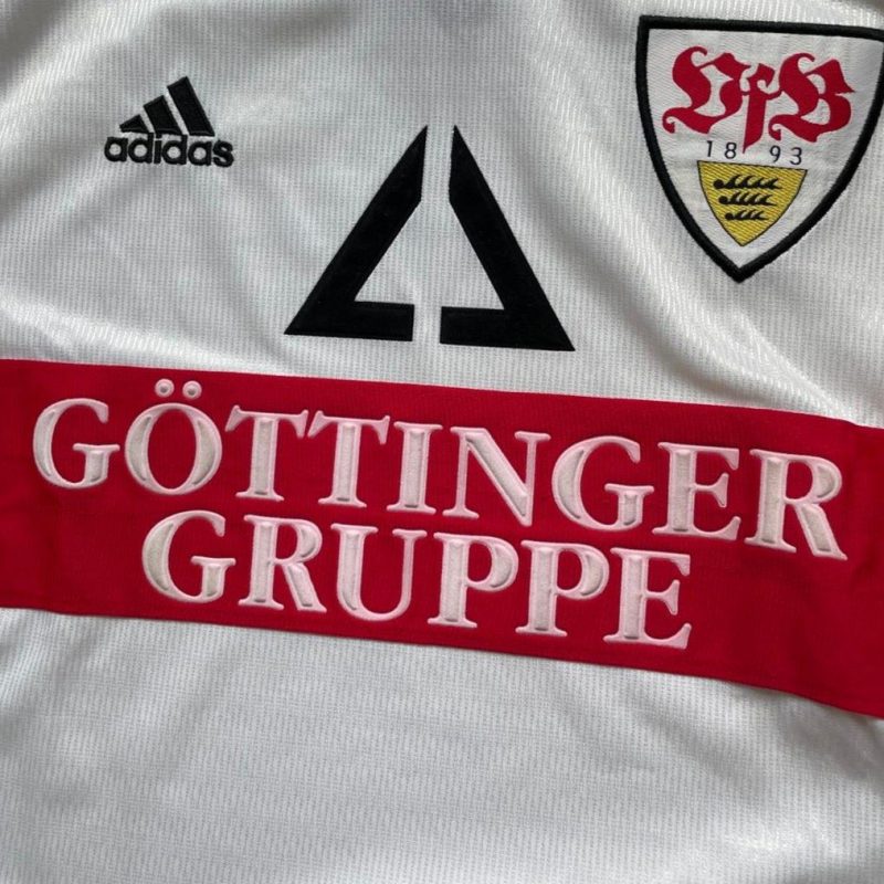 VfB Stuttgart adidas home 1998 1999 red white