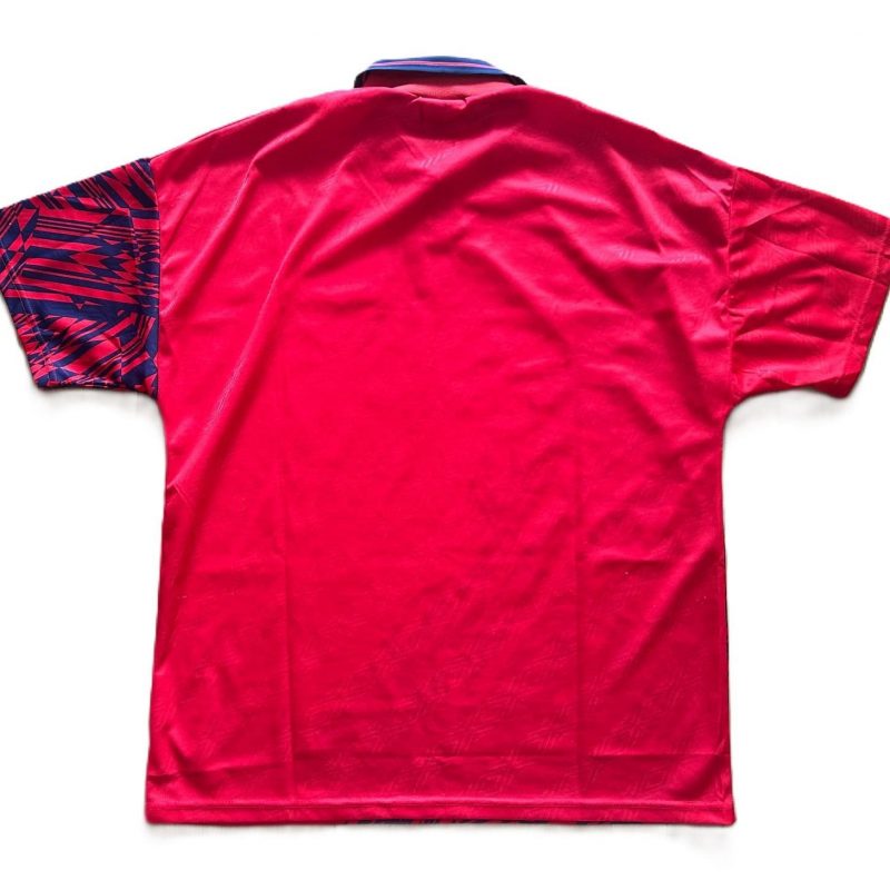 aberdeen home umbro 1994 1996 red blue