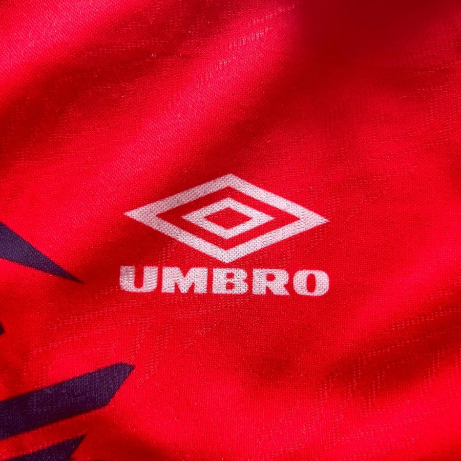 aberdeen home umbro 1994 1996 red blue